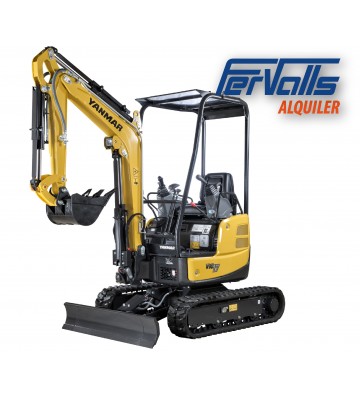 MINI-EXCAVADORA 1700KG EXTENSIBLE