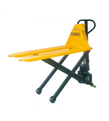 TRANSPALETA 1000KG ELEVABLE SUELO LISO